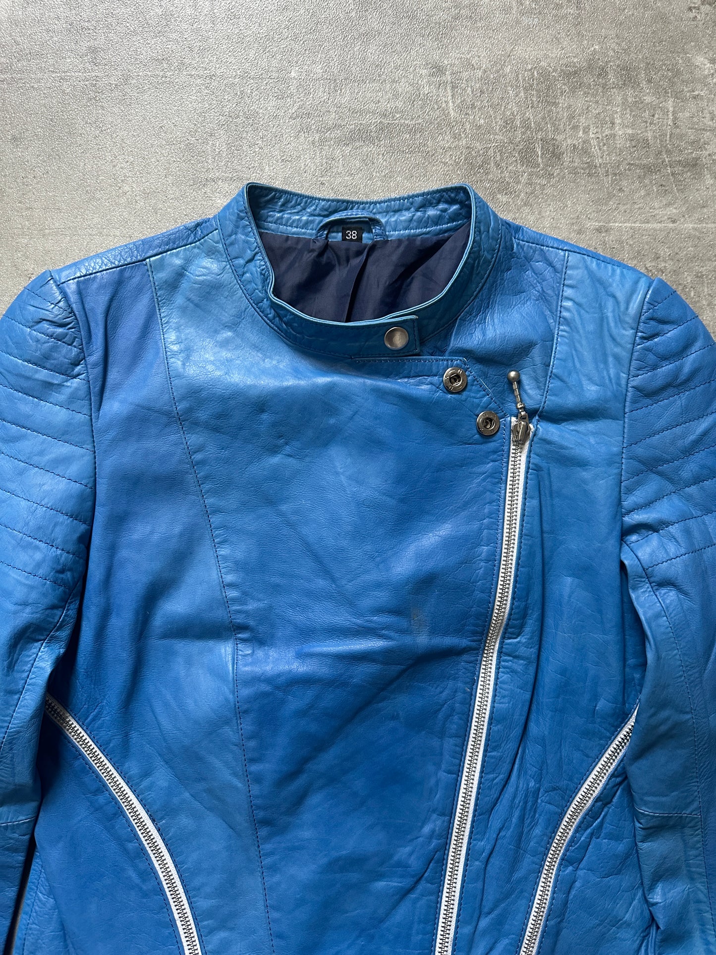 2000's GENIUINE LEATHER JACKET