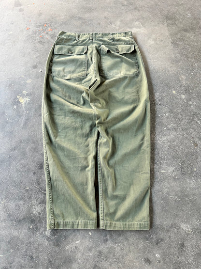 1970s US ARMY OG 107 TYPE 1 PANTS