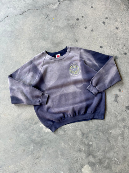 90s SUNFADED FRENCH WORKWEAR CREWNECK