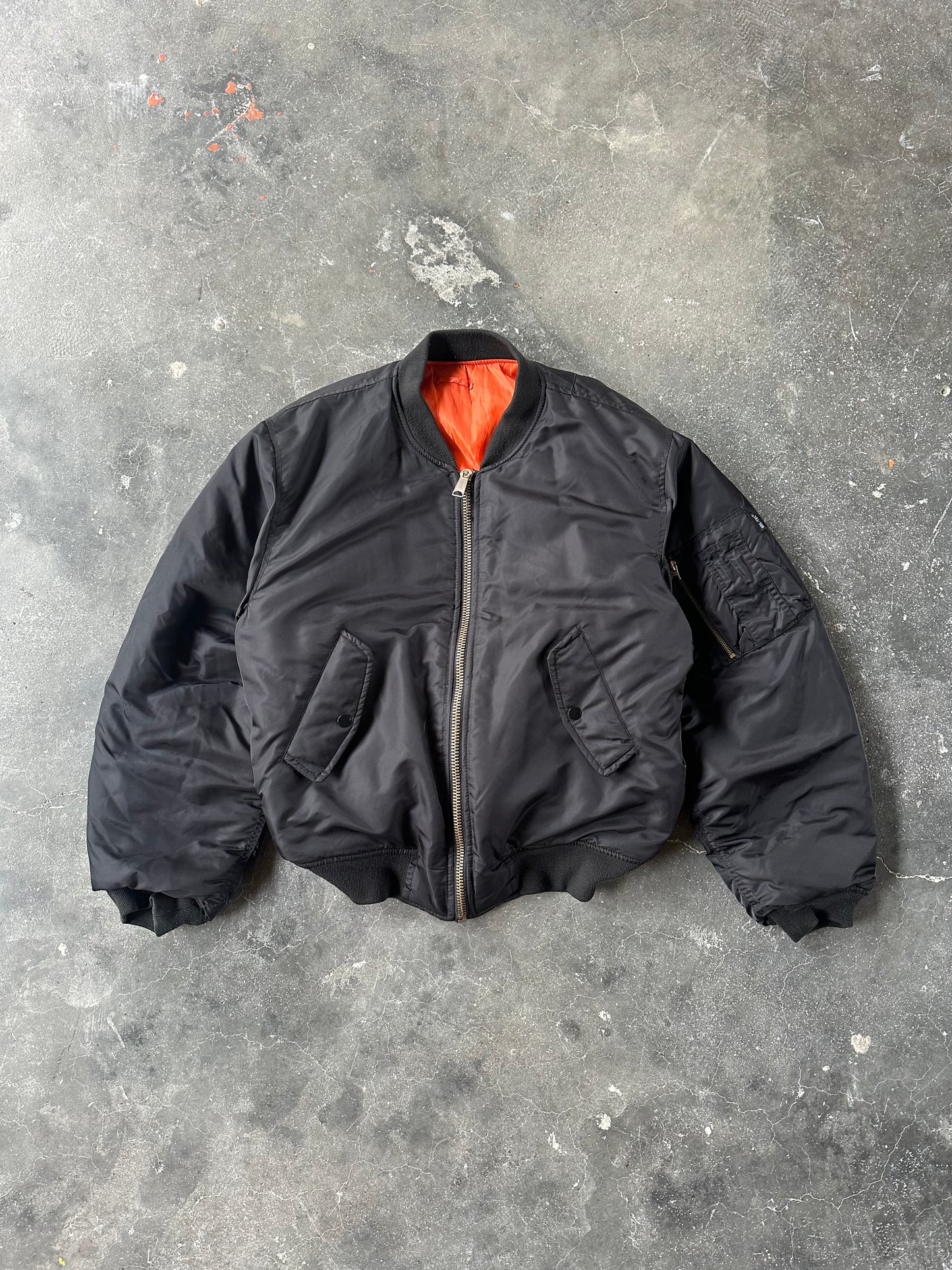 VINTAGE MA-1 FLIGHT BOMBER JACKET