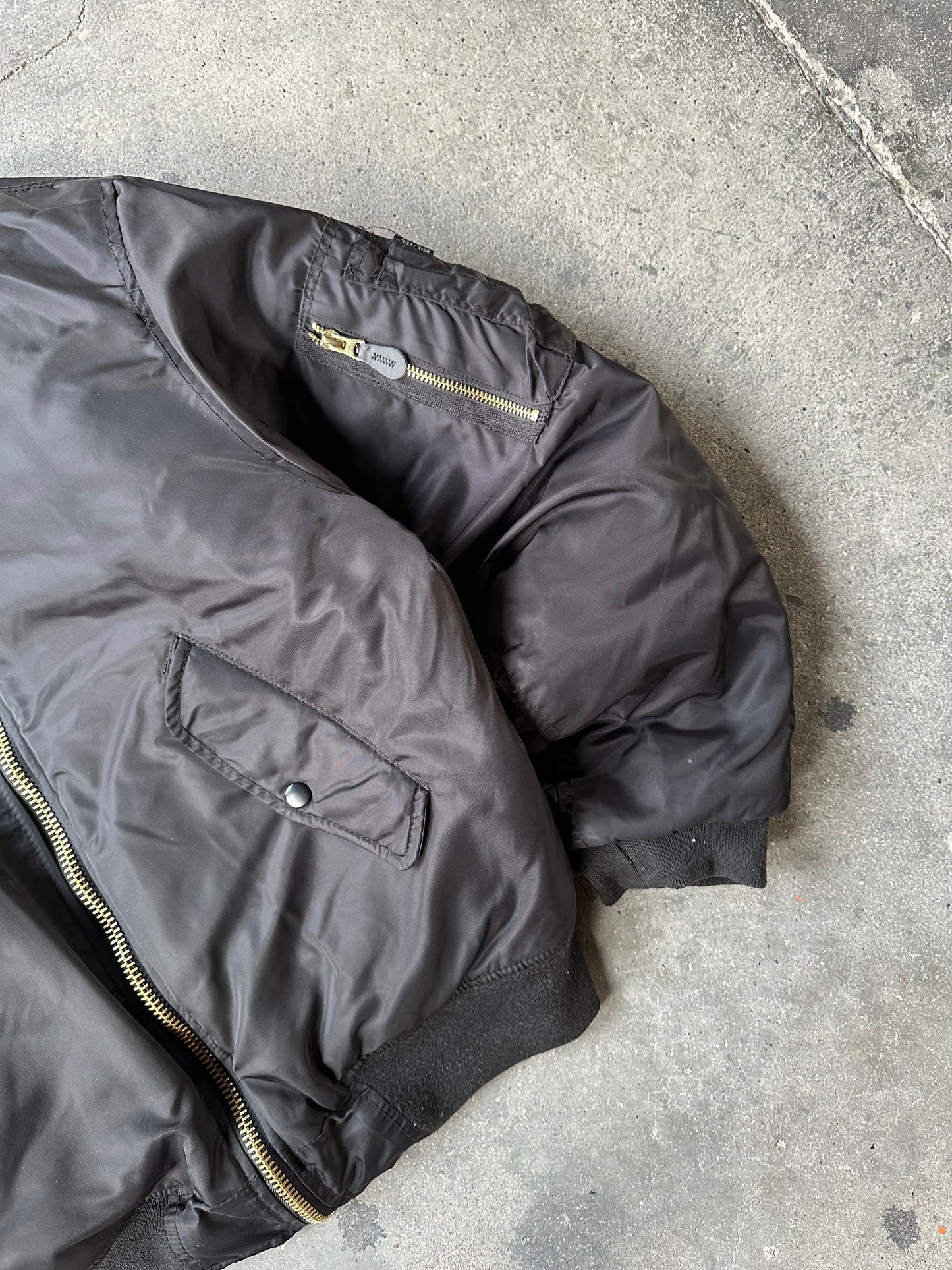 VINTAGE MA-1 FLIGHT BOMBER JACKET
