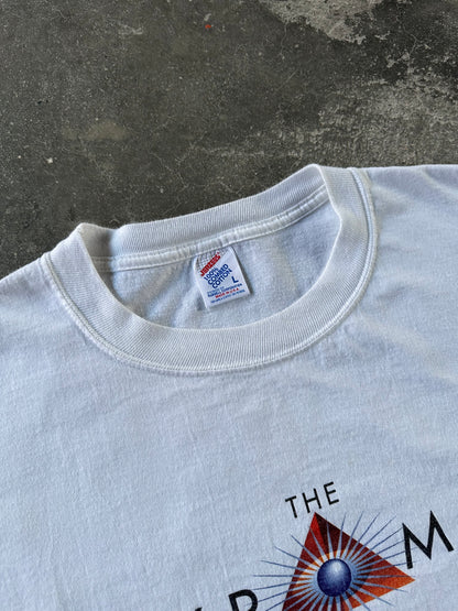 EARLY 2000s "THE PYRAMID" ILLUMINATI PROMO TEE