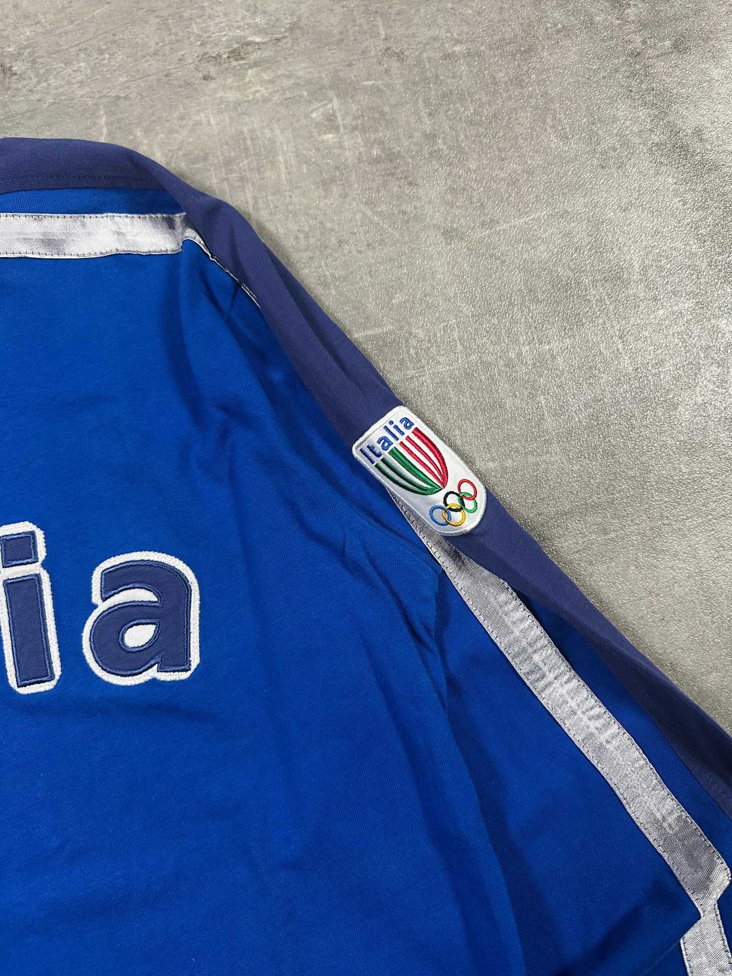 2006 ITALY NATIONAL TEAM X ASICS UNIFORM LONGSLEEVE