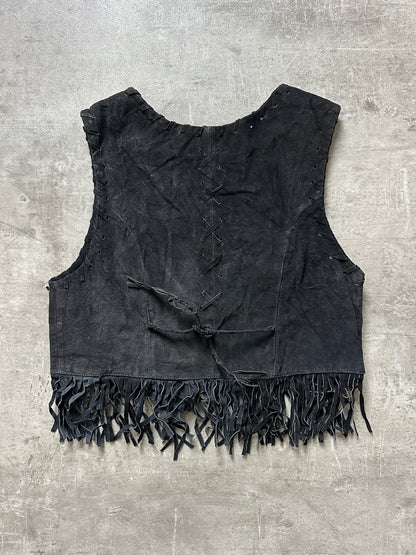 VINTAGE COUNTRY FRINGE VEST