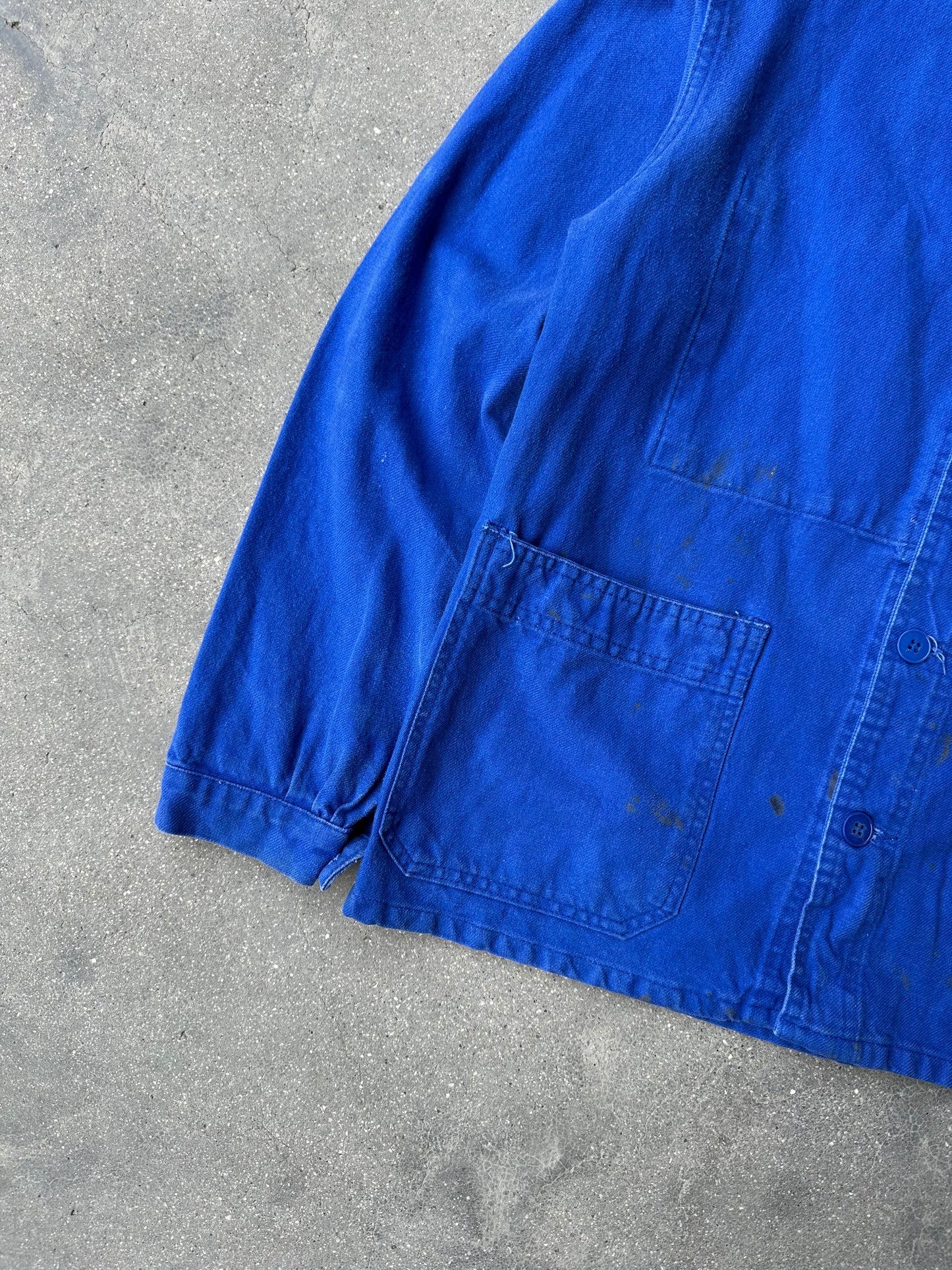 80s BLEU FRENCH WORK JACKET