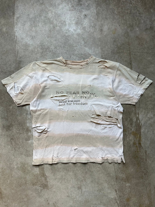 2000's "NO FEAR" DISTRESSED TEE