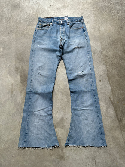 LEVIS 501 CUSTOM FLARED DENIM 34/32