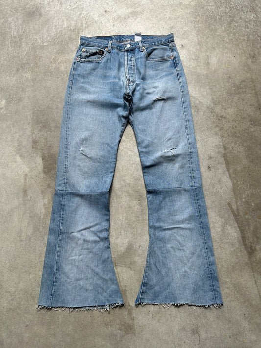 LEVIS 501 CUSTOM FLARED DENIM 34/32
