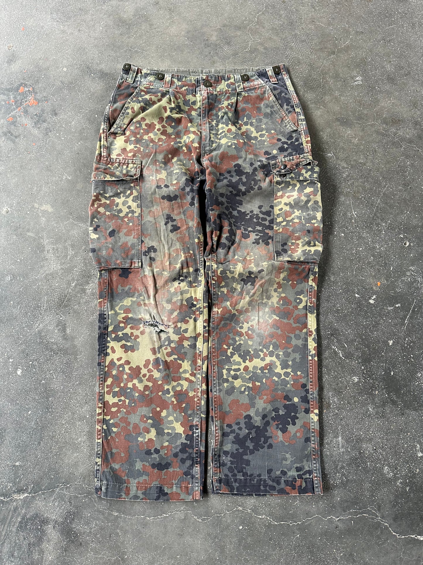 1998 GERMAN ARMY PANTS (FLECKTARN CAMO)