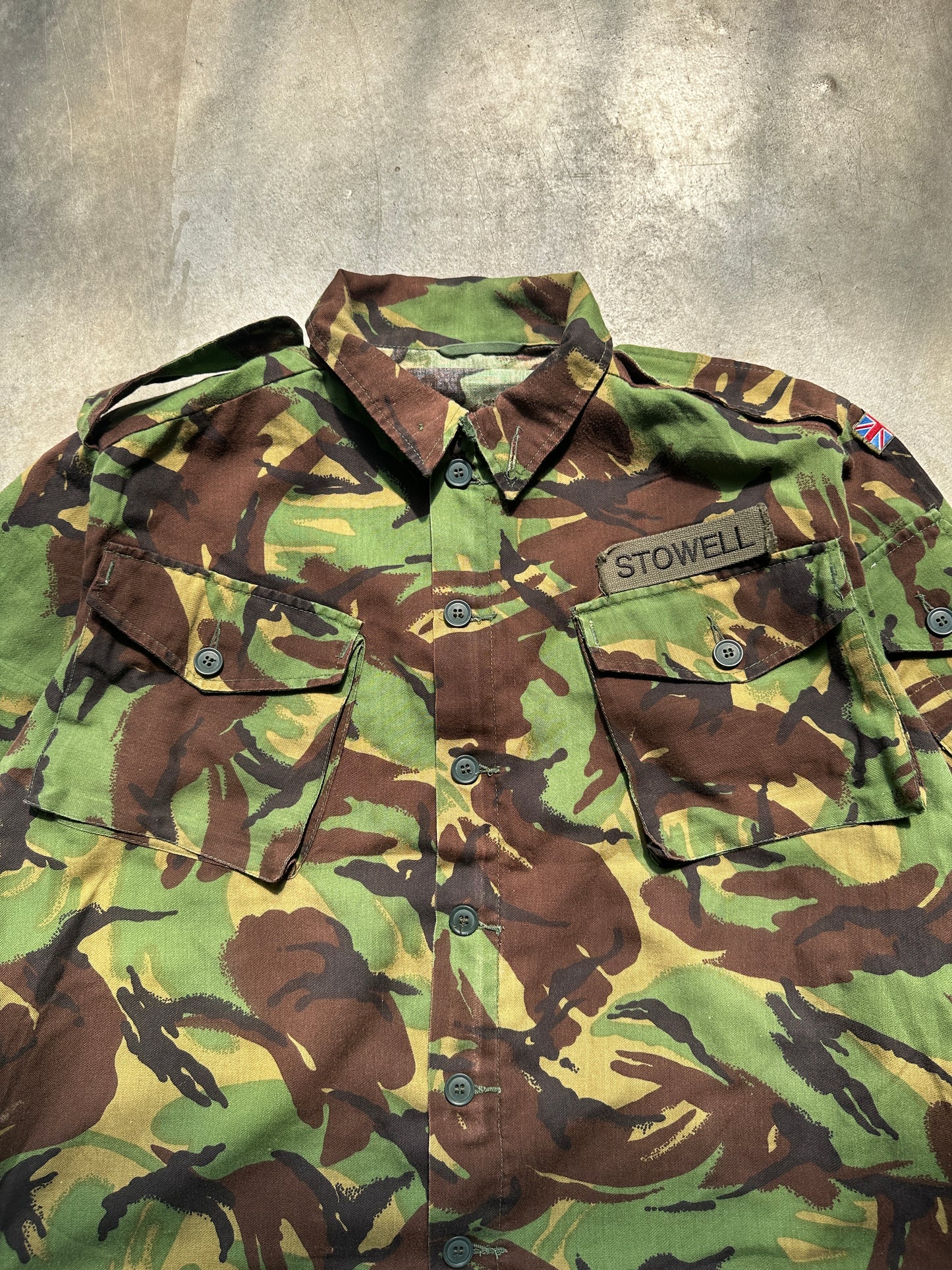1990s BRITISH FIELD JACKET DPM CAMO