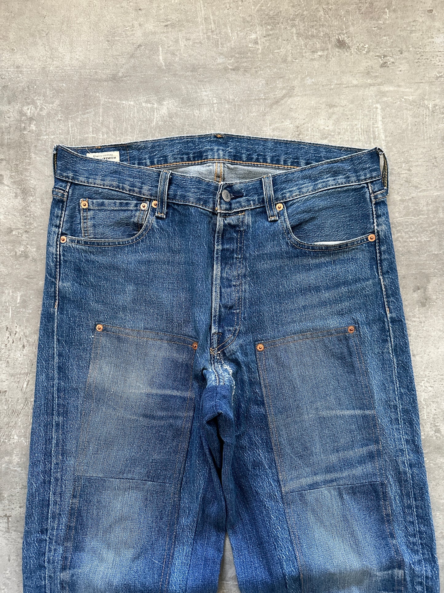 LEVIS 501 DENIM CUSTOM 34/32